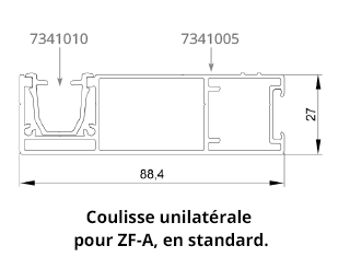 Prowadnice żaluzji fasadowych drutex
